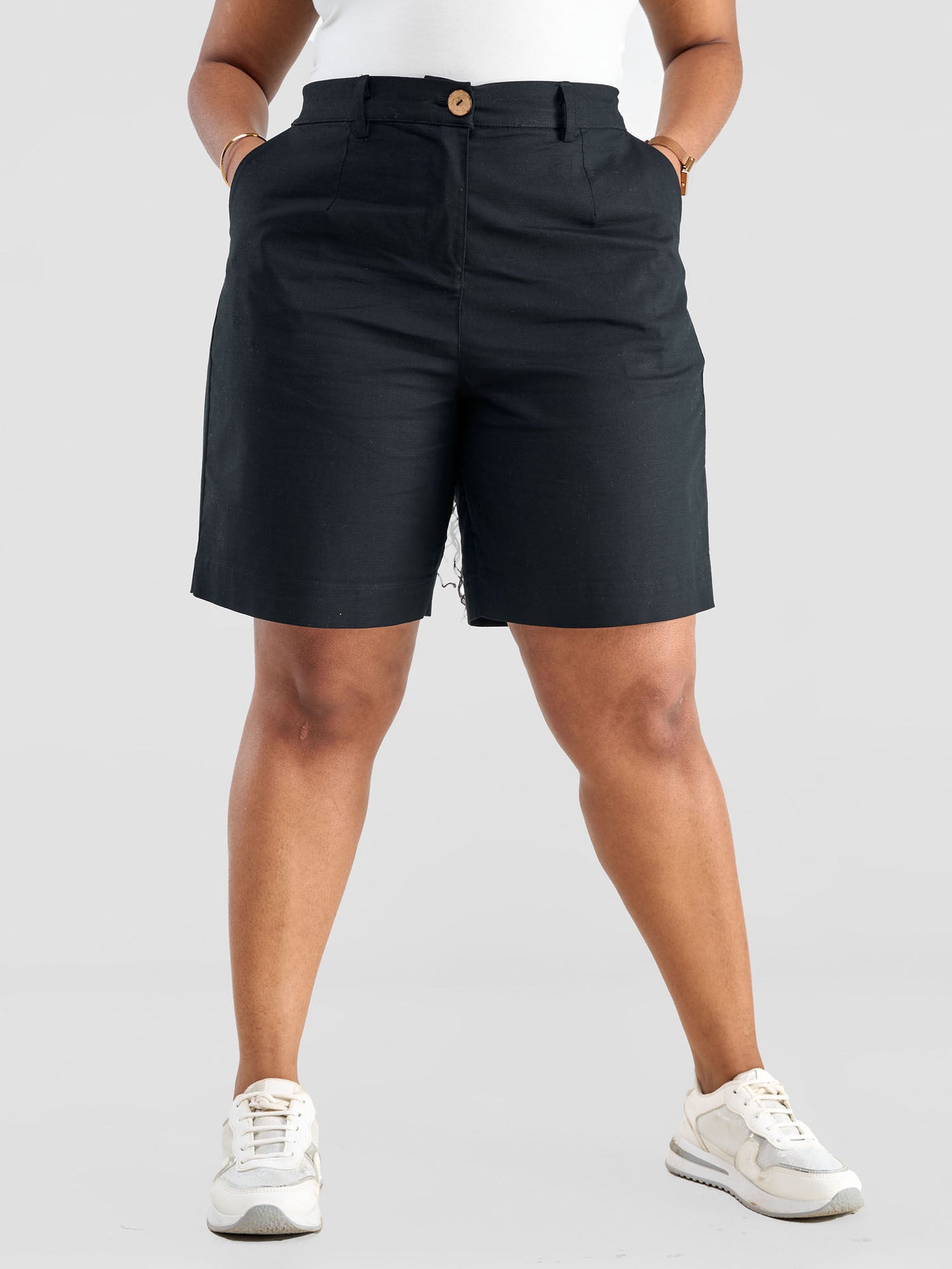 Safari Kamari Cotton Shorts - Black