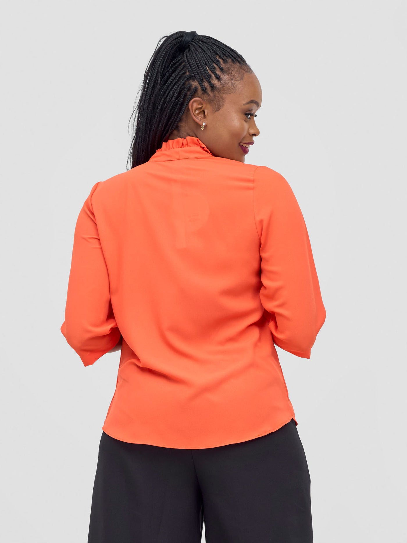 Vivo Saida 3/4 Sleeve Top - Orange