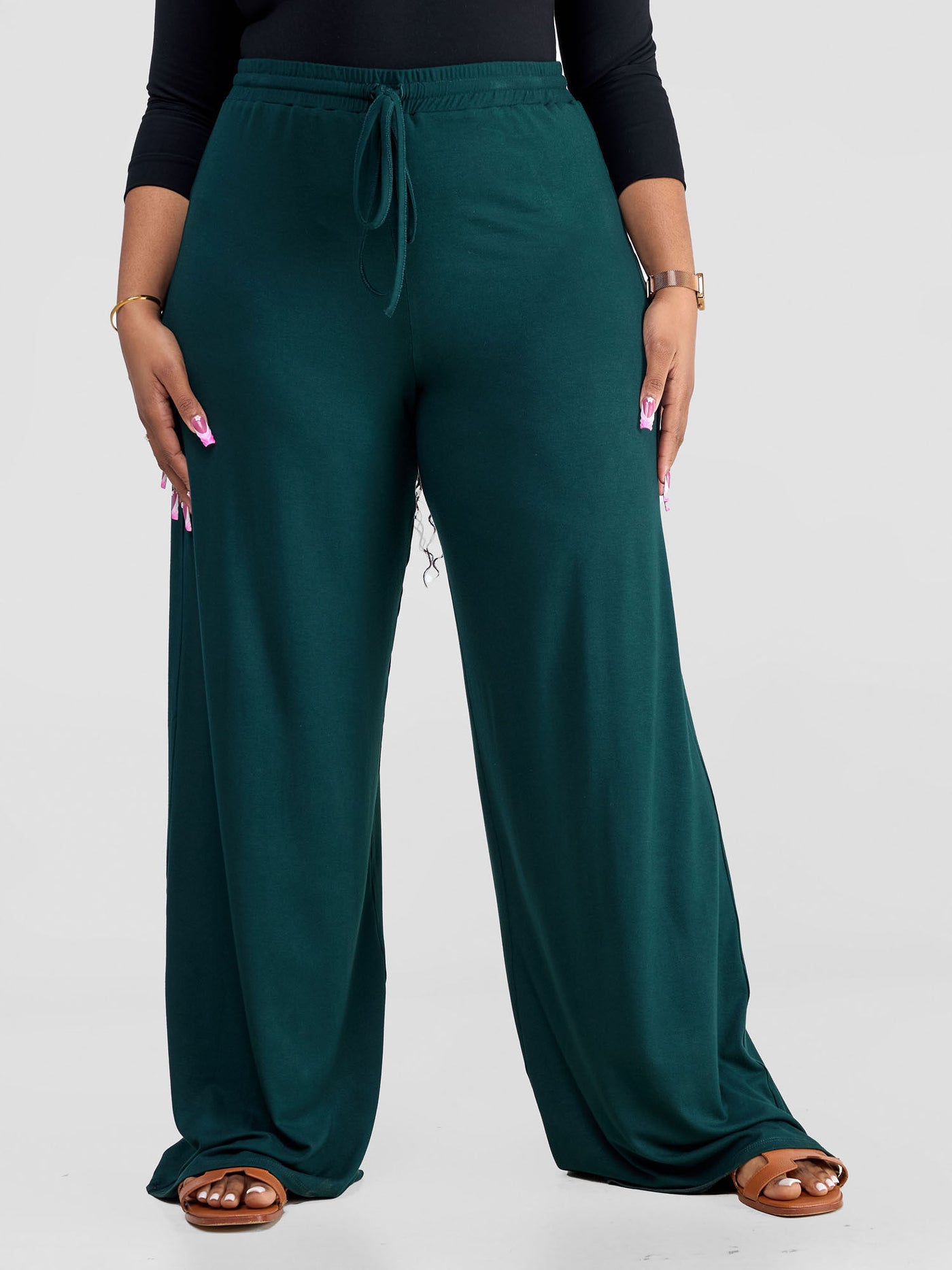 Safari Lounge Pants - Dark Green