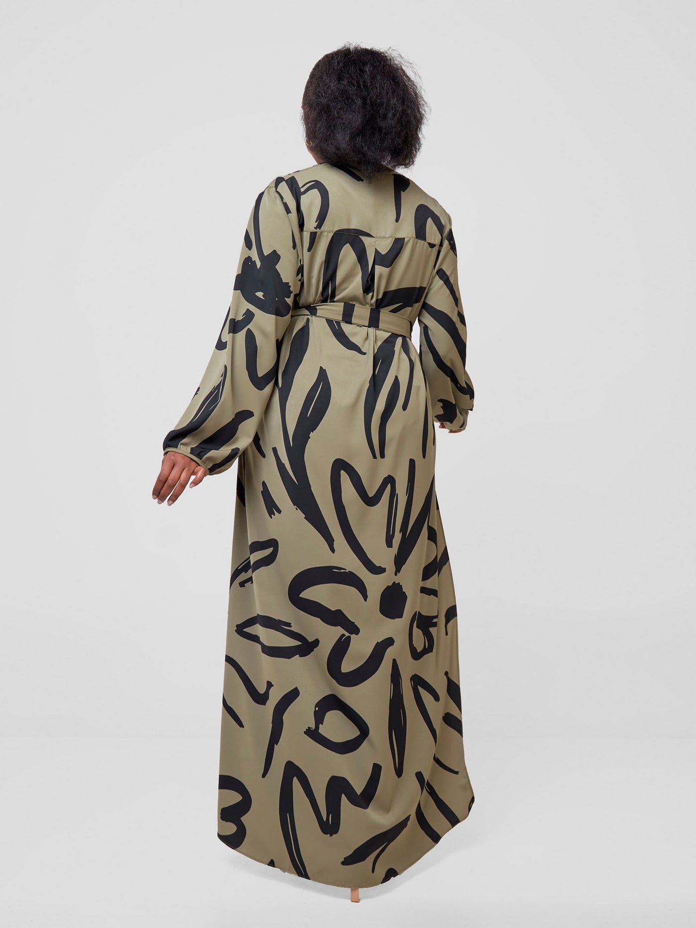 Vivo Chesi Kimono - Aloe / Black Hesi Print