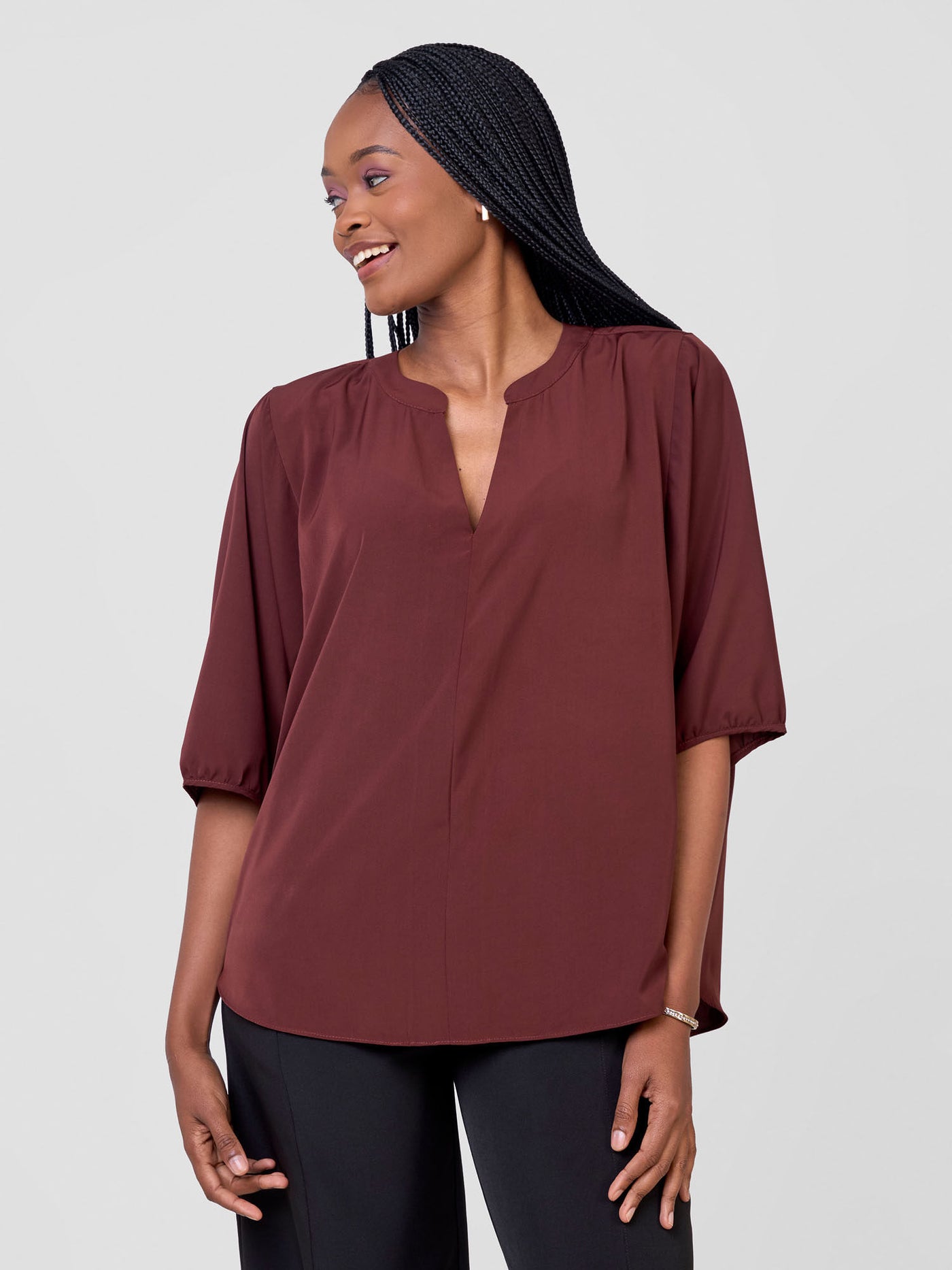 Vivo Dua Dolman Top - Brown