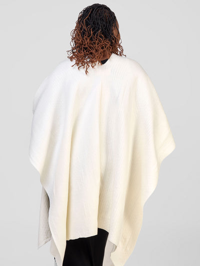 Vivo Adama Poncho - Off White