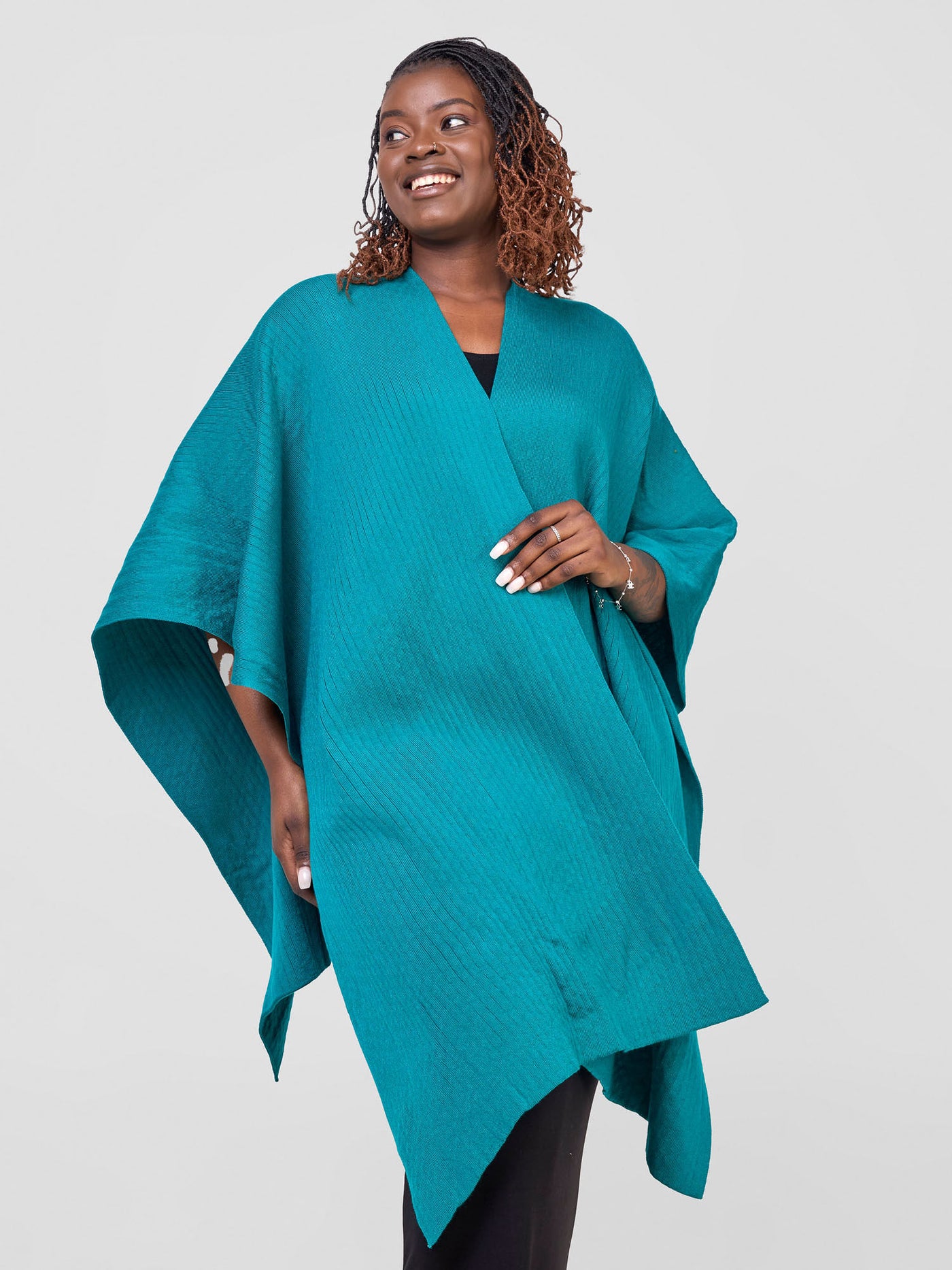 Vivo Adama Poncho - Teal