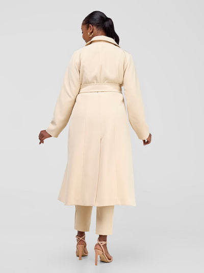 Saida Dress Coat - Beige