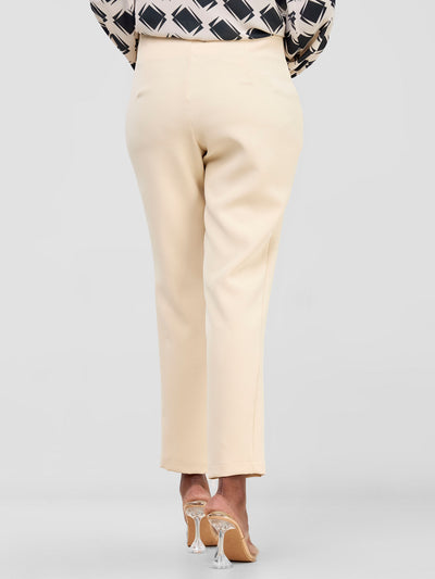 Vivo Saida Cigarrets Pants - Beige