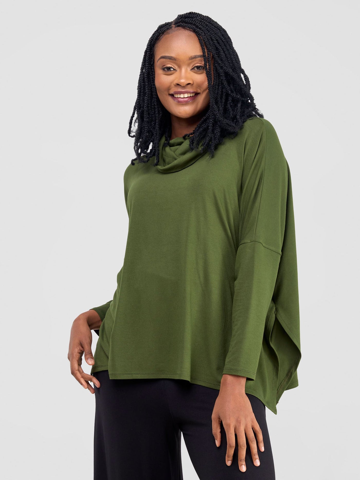 Vivo Kala Long Sleeve Top - Hunters Green