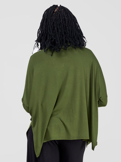 Vivo Kala Long Sleeve Top - Hunters Green