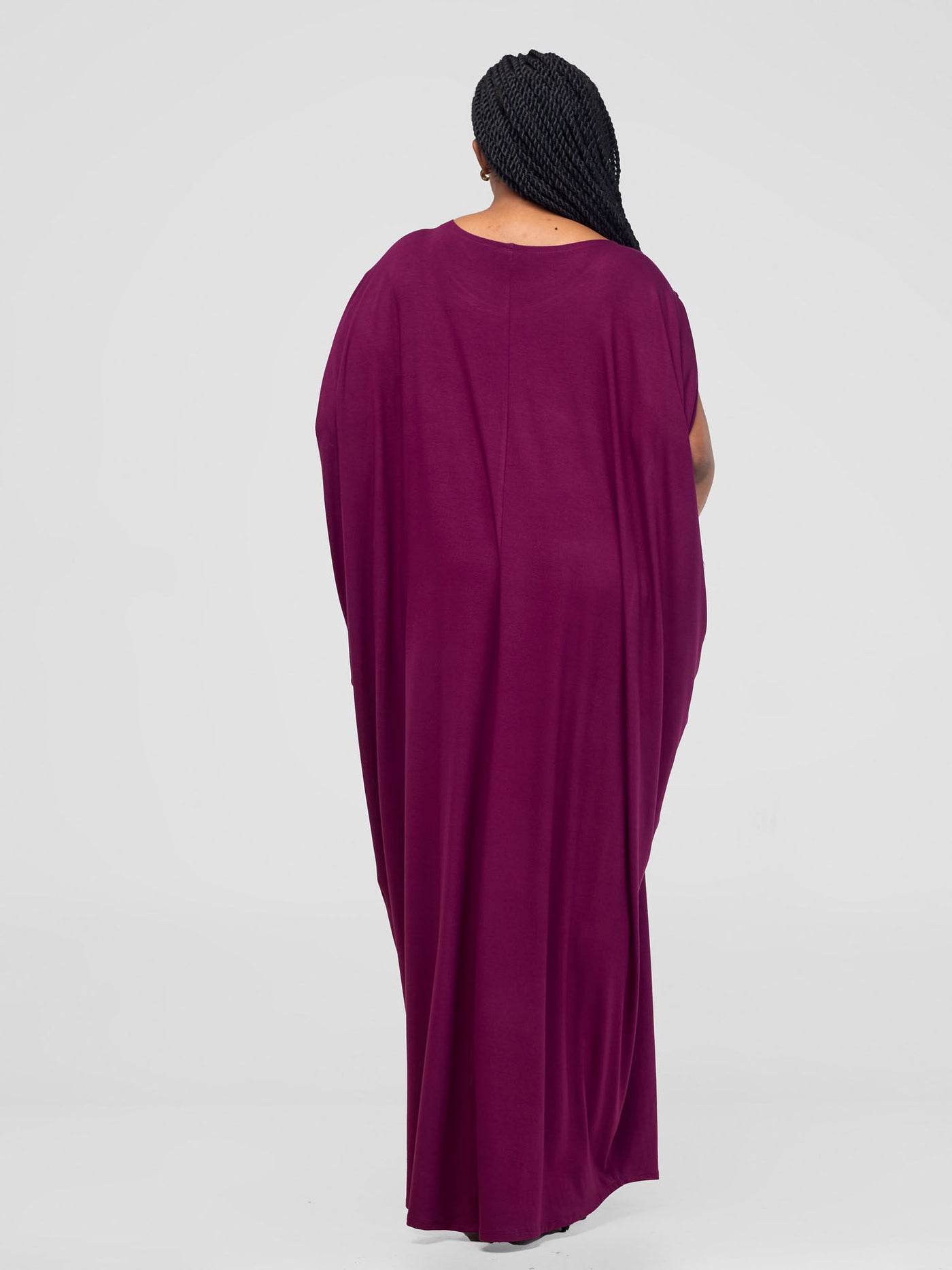 Safiya Maxi Dress - Burgundy