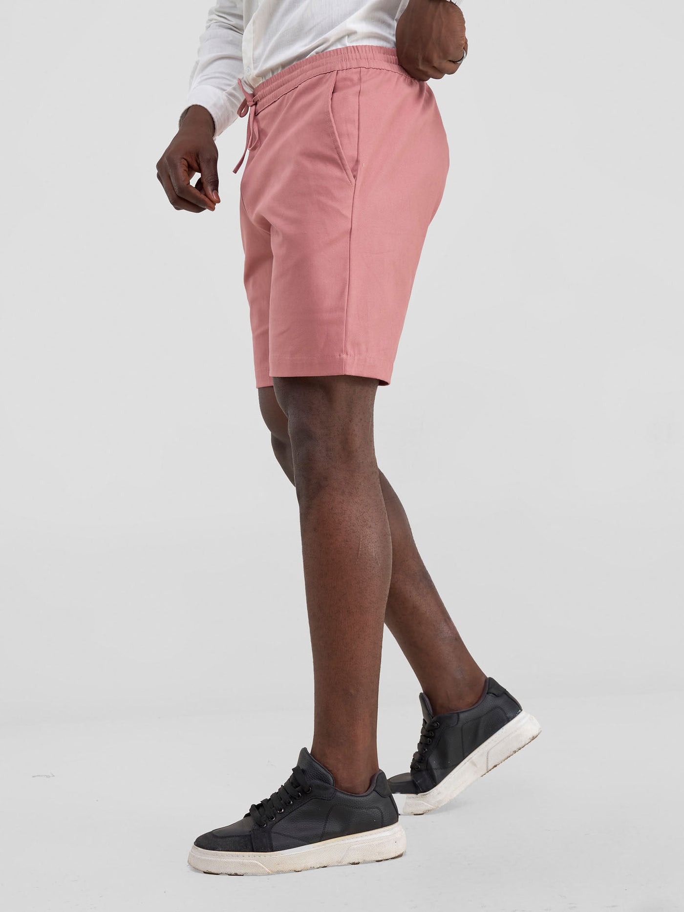 Safari Men's Drawstring Shorts - Coral