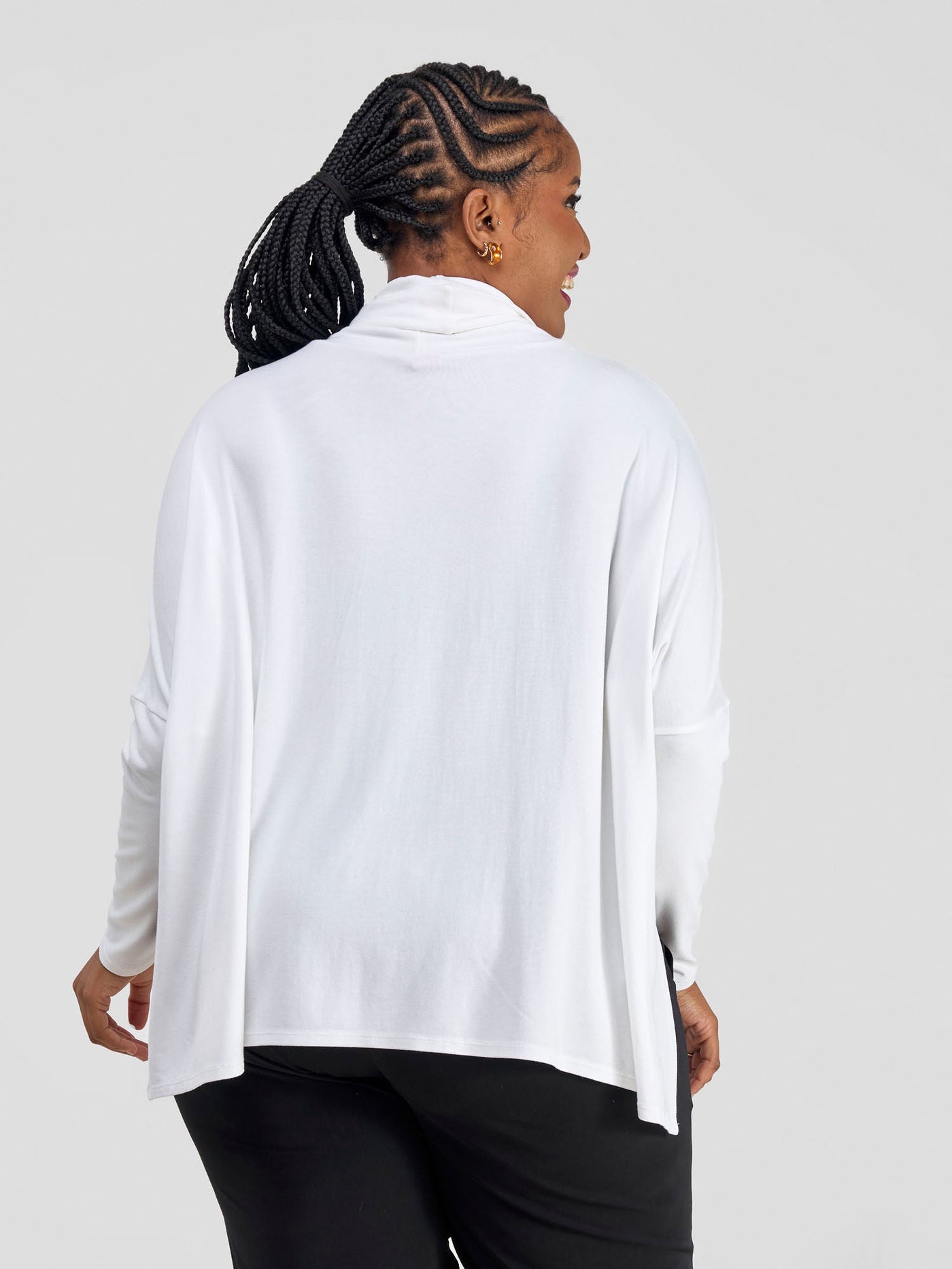 Vivo Kala Long Sleeve Top - White