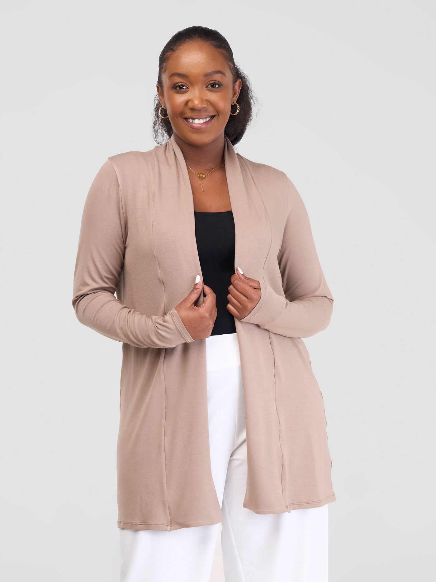 Vivo Basic Short Lily Waterfall - Light Taupe