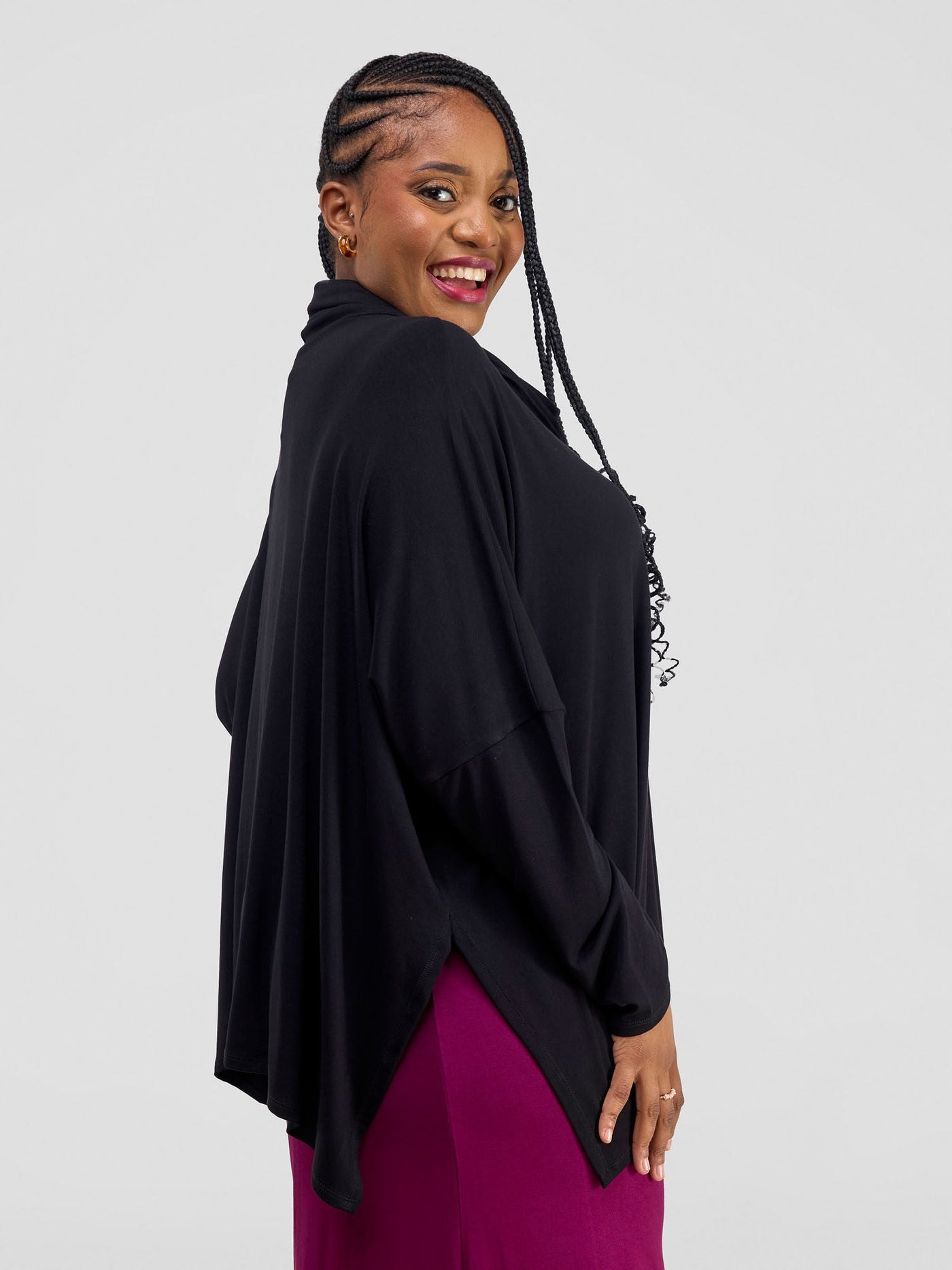 Vivo Kala Long Sleeve Top - Black