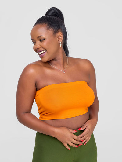 Zoya Basic Jersey Bandeau - Orange