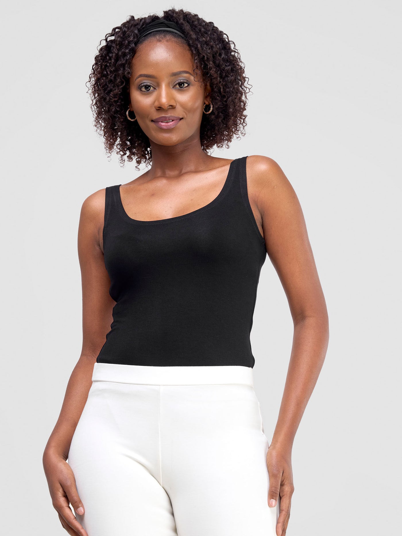 Vivo Basic Tank Top - Black