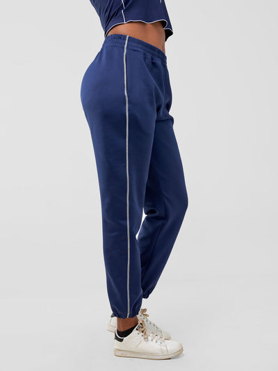 Zoya Taani Easy Fit Joggers -Navy