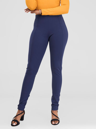 Vivo Basic Leisure Pants - Dark Navy Blue