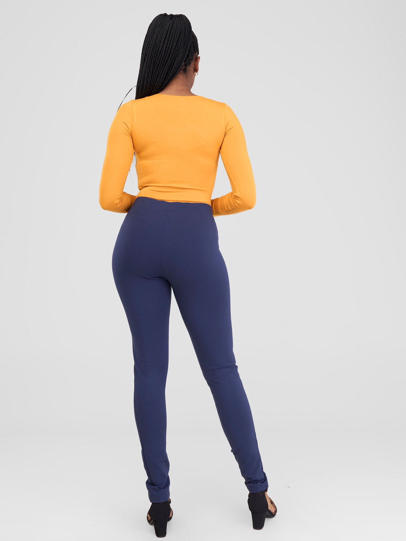 Vivo Basic Leisure Pants - Dark Navy Blue