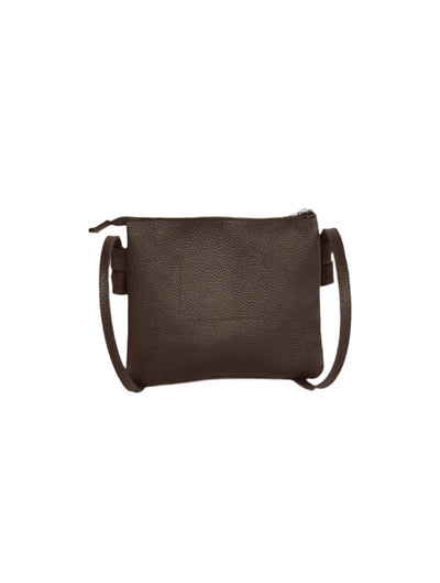 Nusha Sling Bag - Dark Tan - Shopzetu