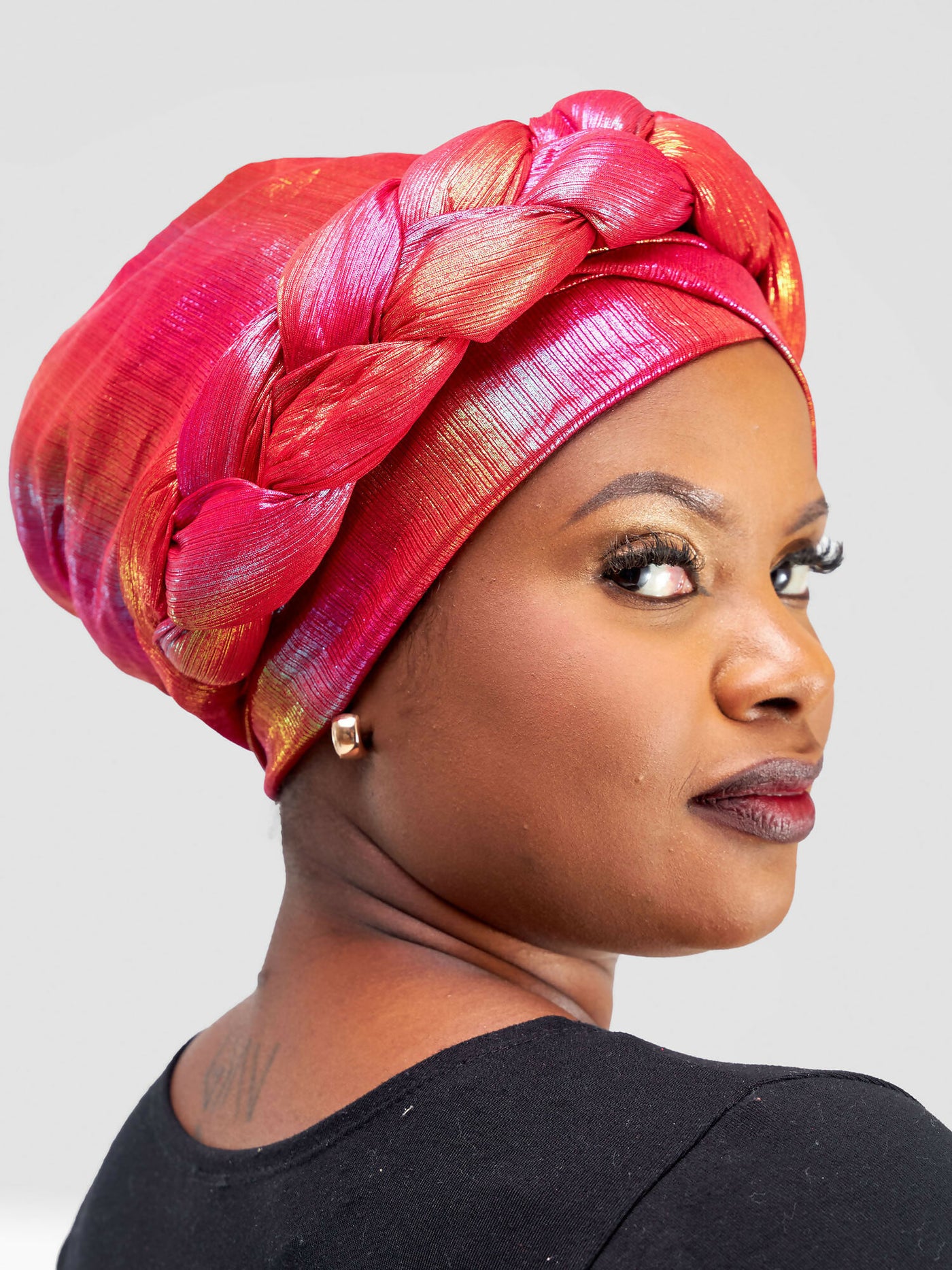 Aisha Fashion World Turban - Maroon - Shopzetu