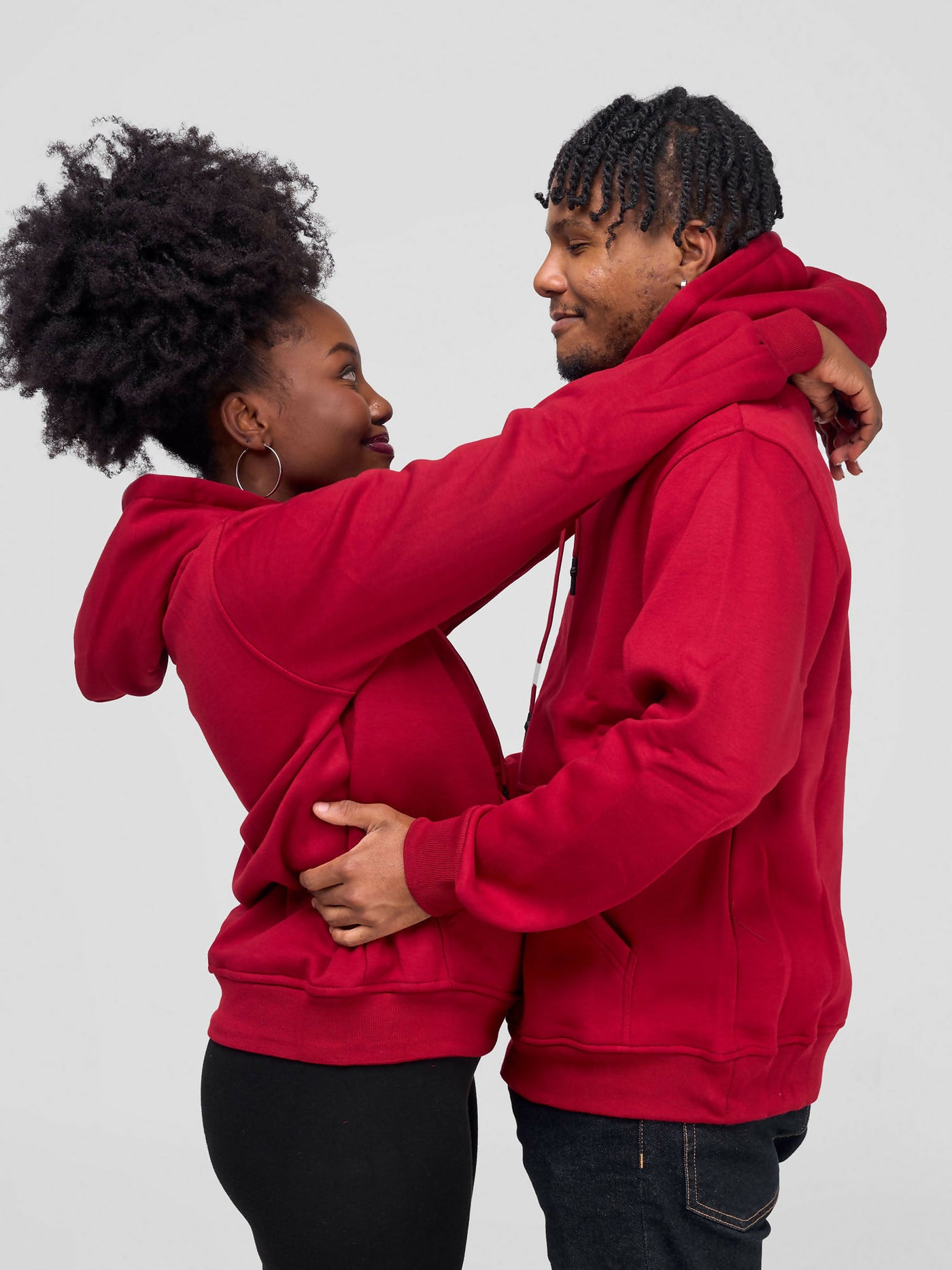 Bura Studio Unisex Premium Hoodie - Cherry Red