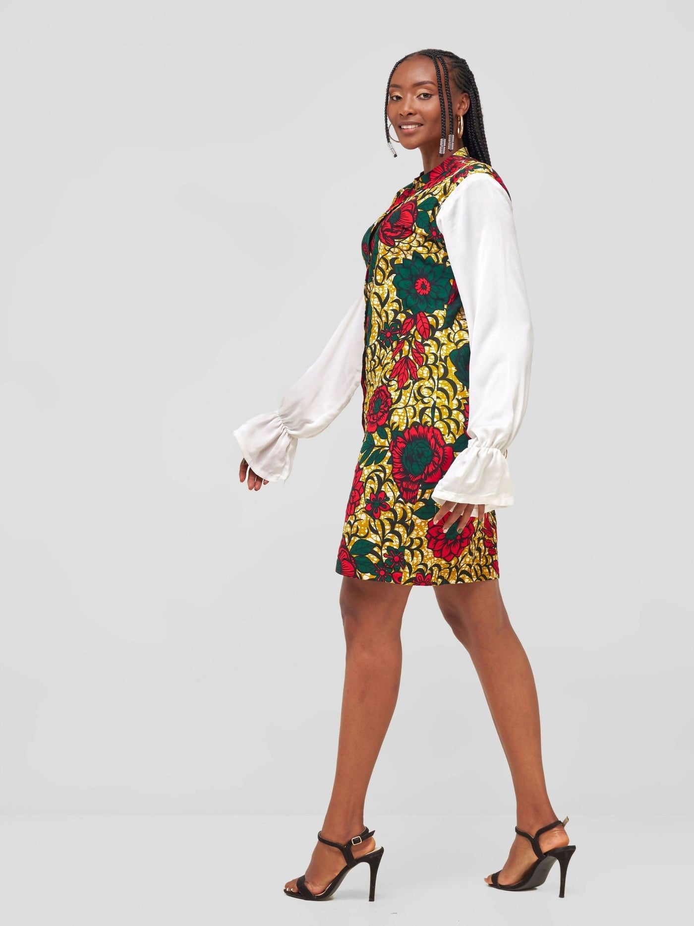 Nefpatra Africa Ada Dress - Ankara - Shopzetu