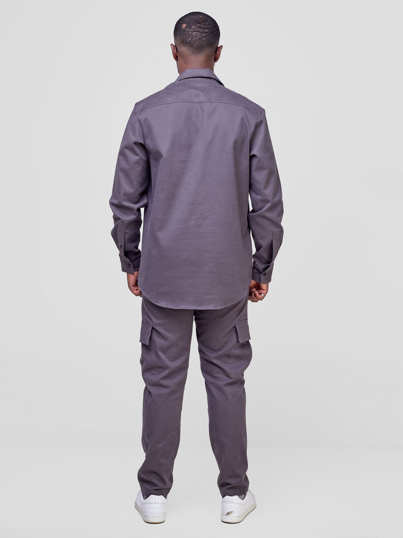 Men's Shacket - Dark Grey