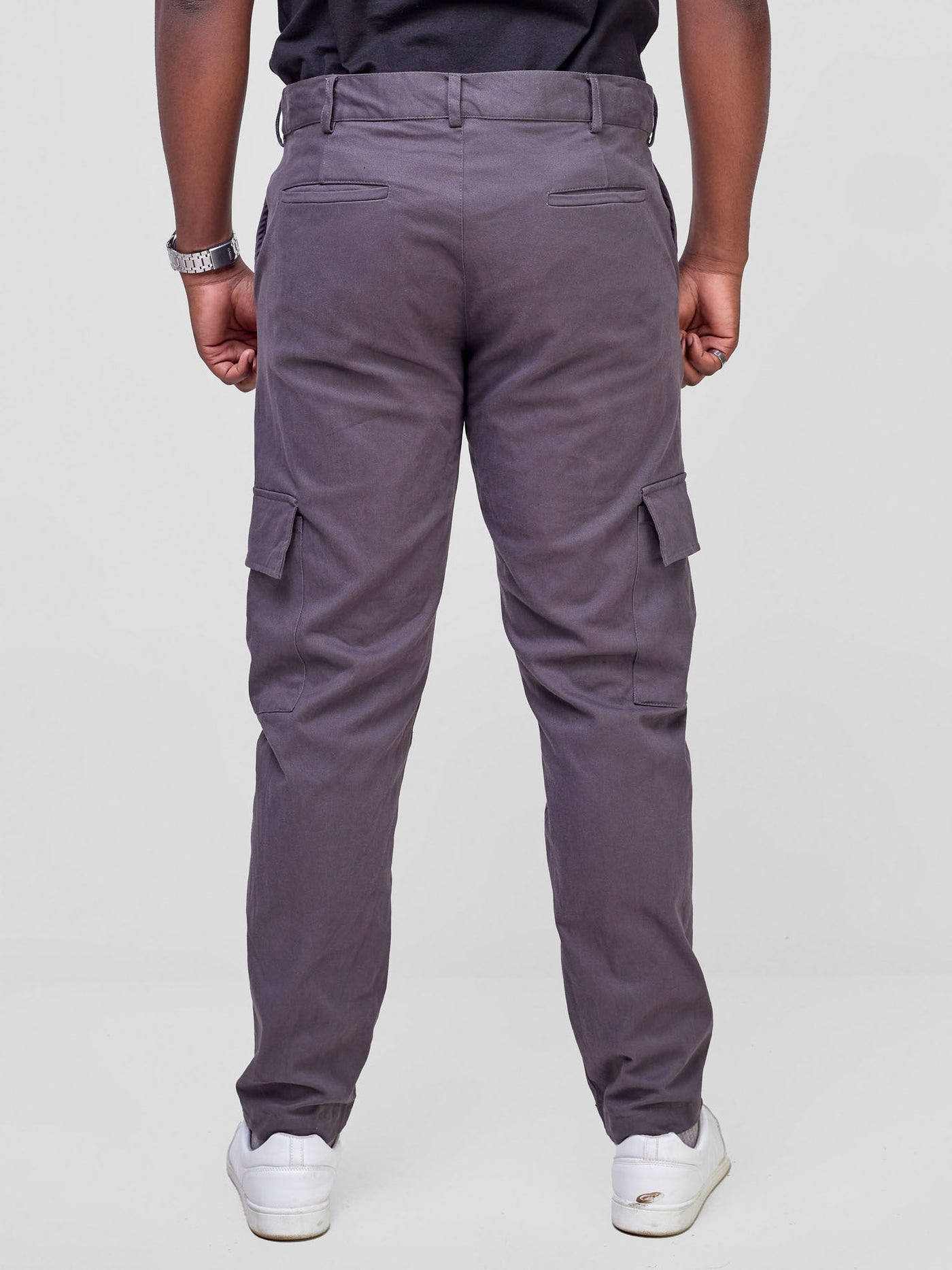 Men's Cargo Pants - Dark Grey