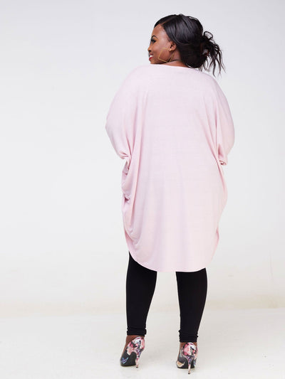 Vivo Mini Butterfly Sweater - Light Pink - Shopzetu