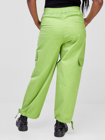 Kamari Capri Cargo Pants - Green