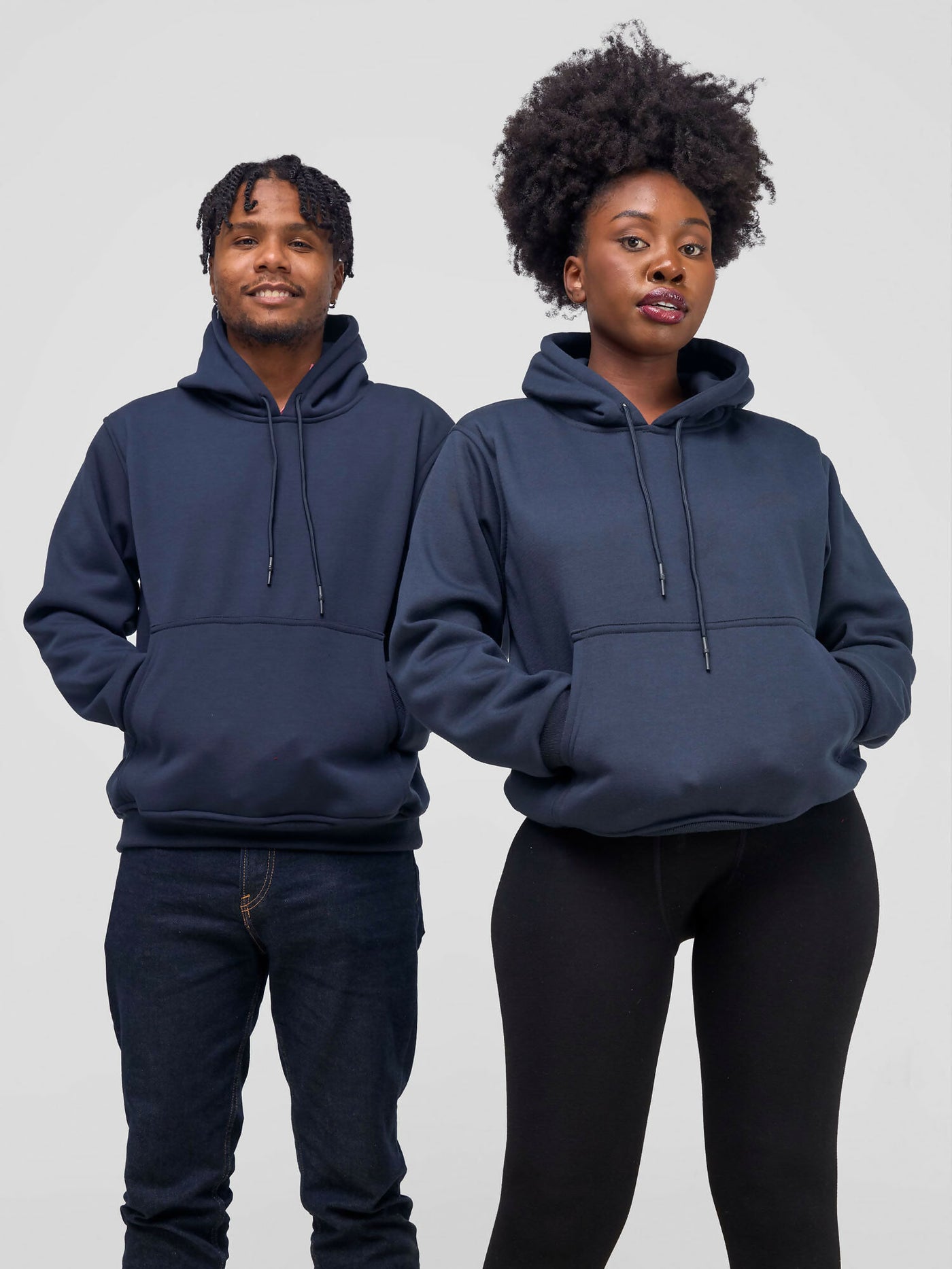 Bura Studio Unisex Premium Hoodie - Navy Blue