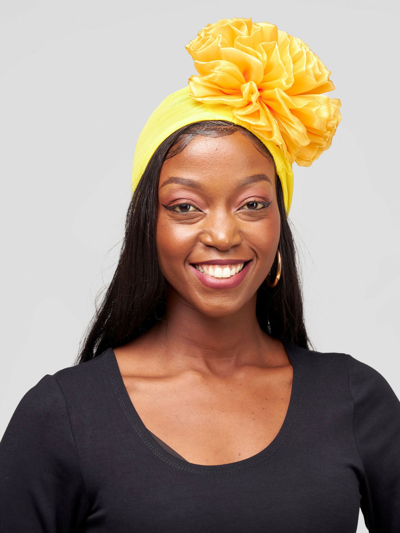 Eleganzia Stylez Fancy Headwrap - Yellow