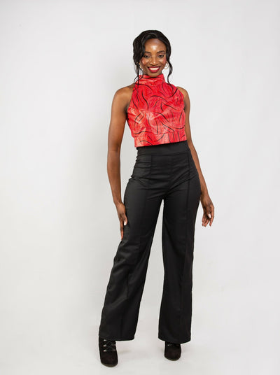 Da'joy Fashions Massapequa Pants - Black - Shopzetu