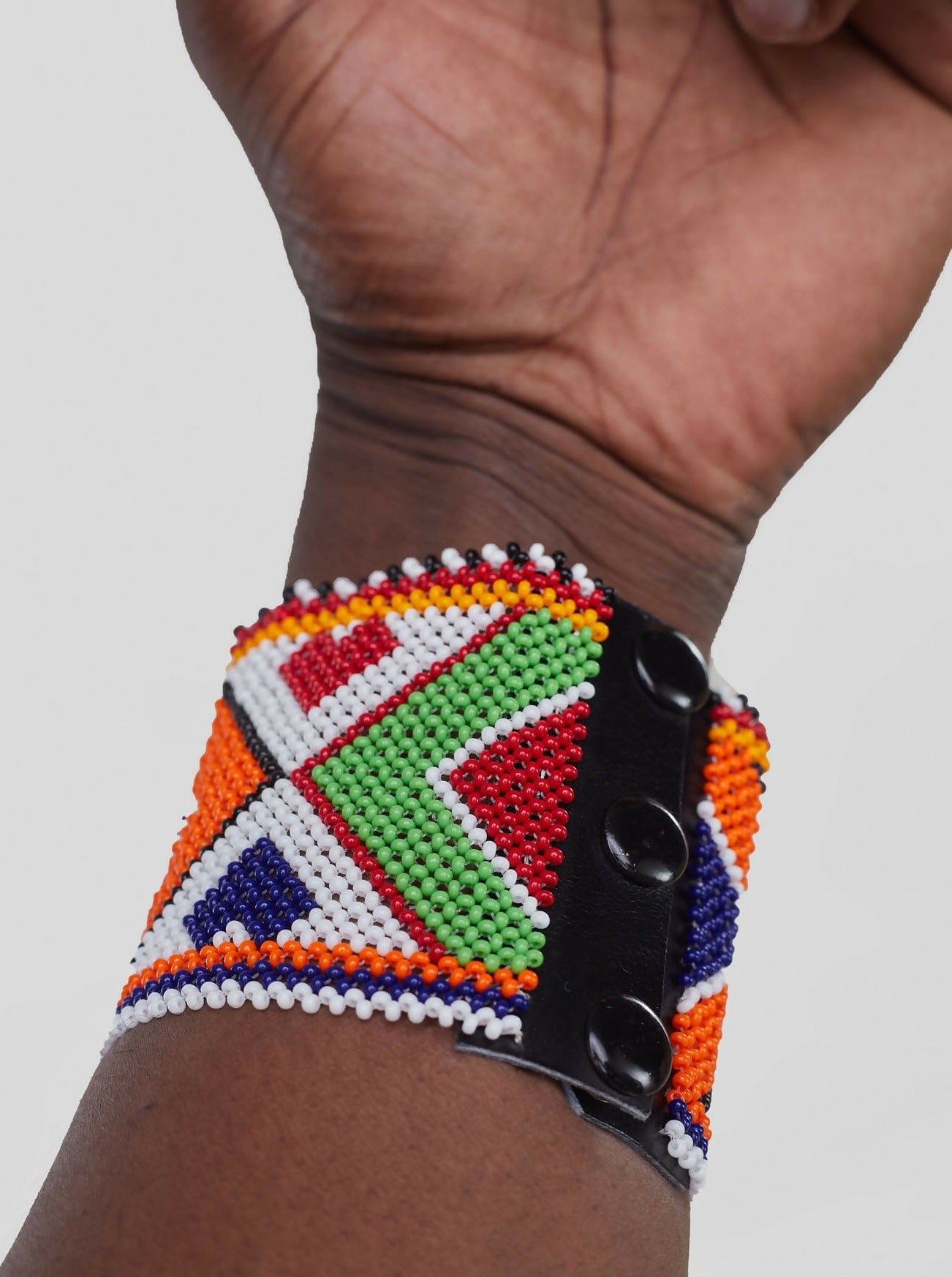 Meishan Curios Maasai Bangle - Multicolored