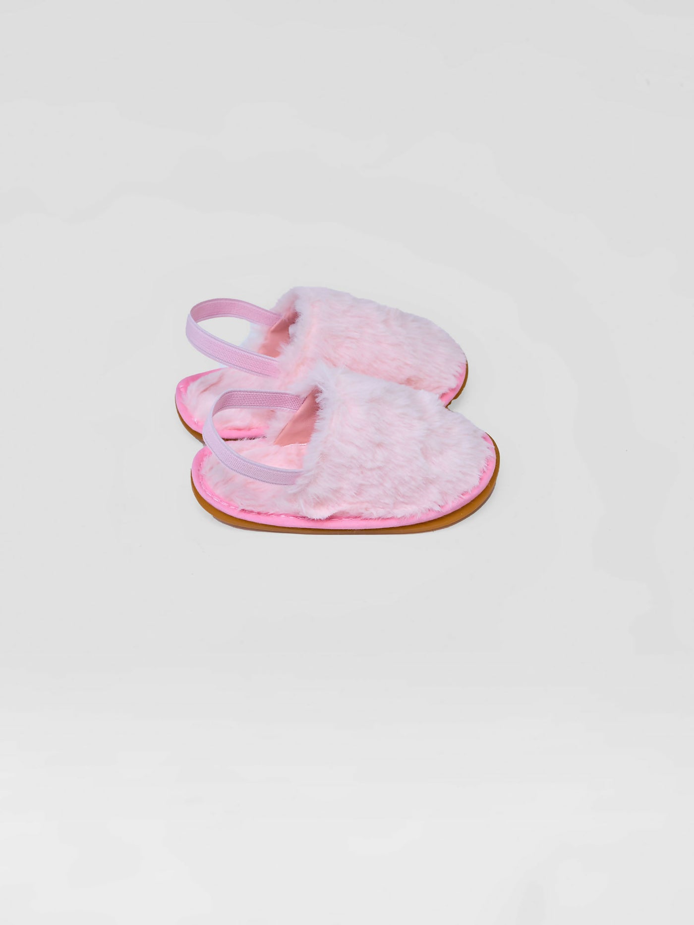 Baby Shoes Chateau Princess Fur Sandal - Pink