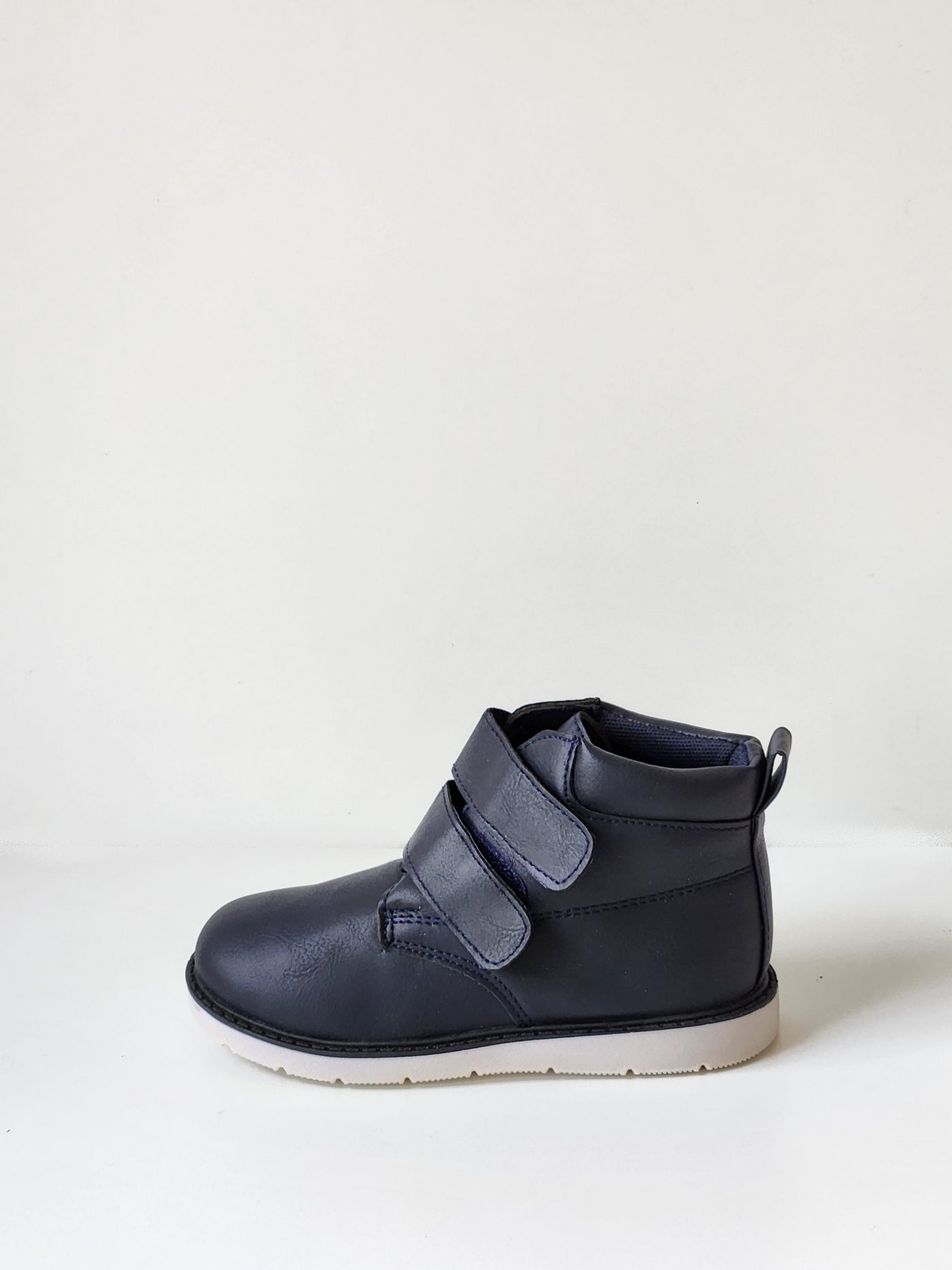 Boys Hi - Top Ankle Boots - Navy Blue - Shopzetu