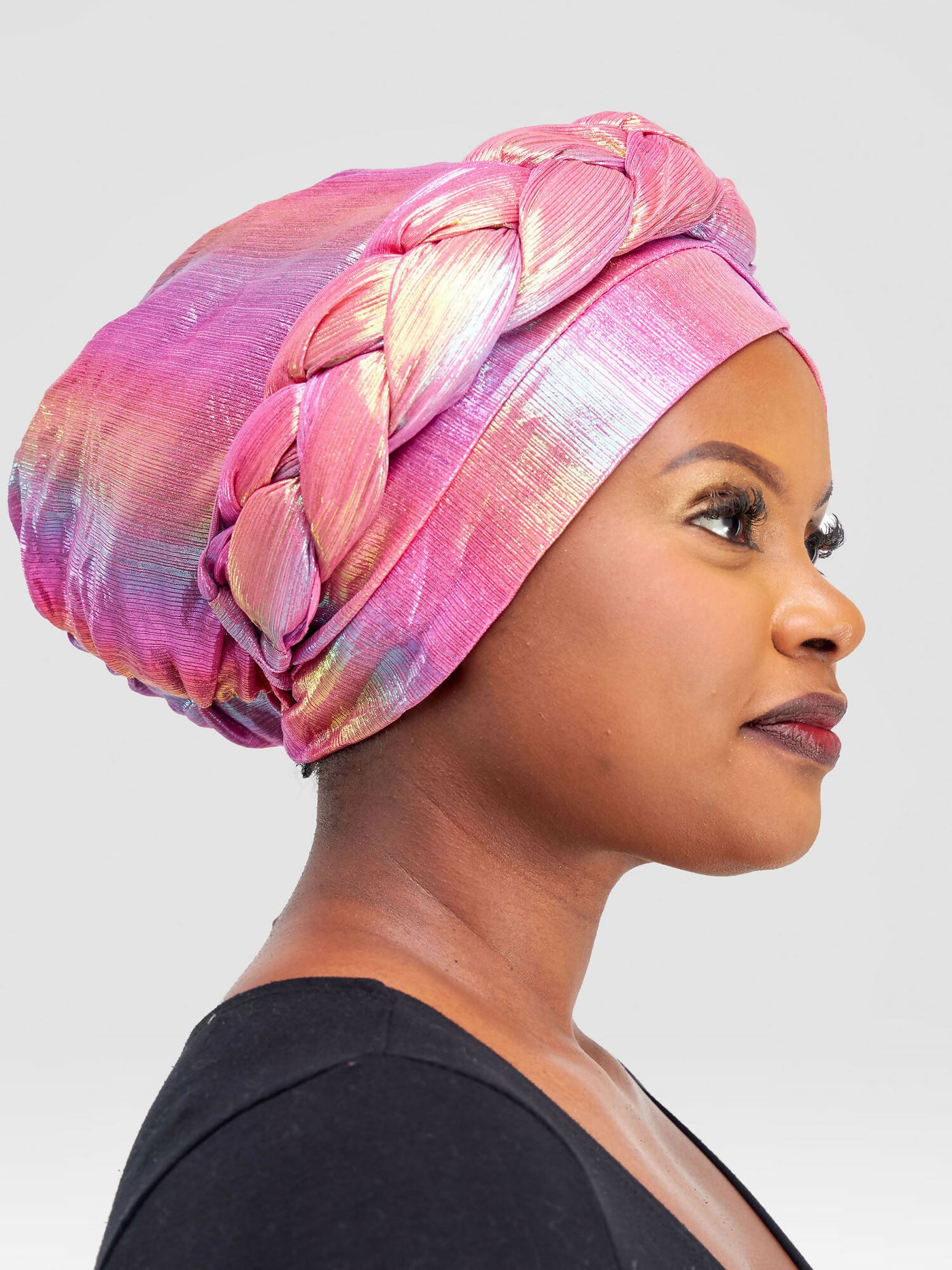 Aisha Fashion World Turban - Pink