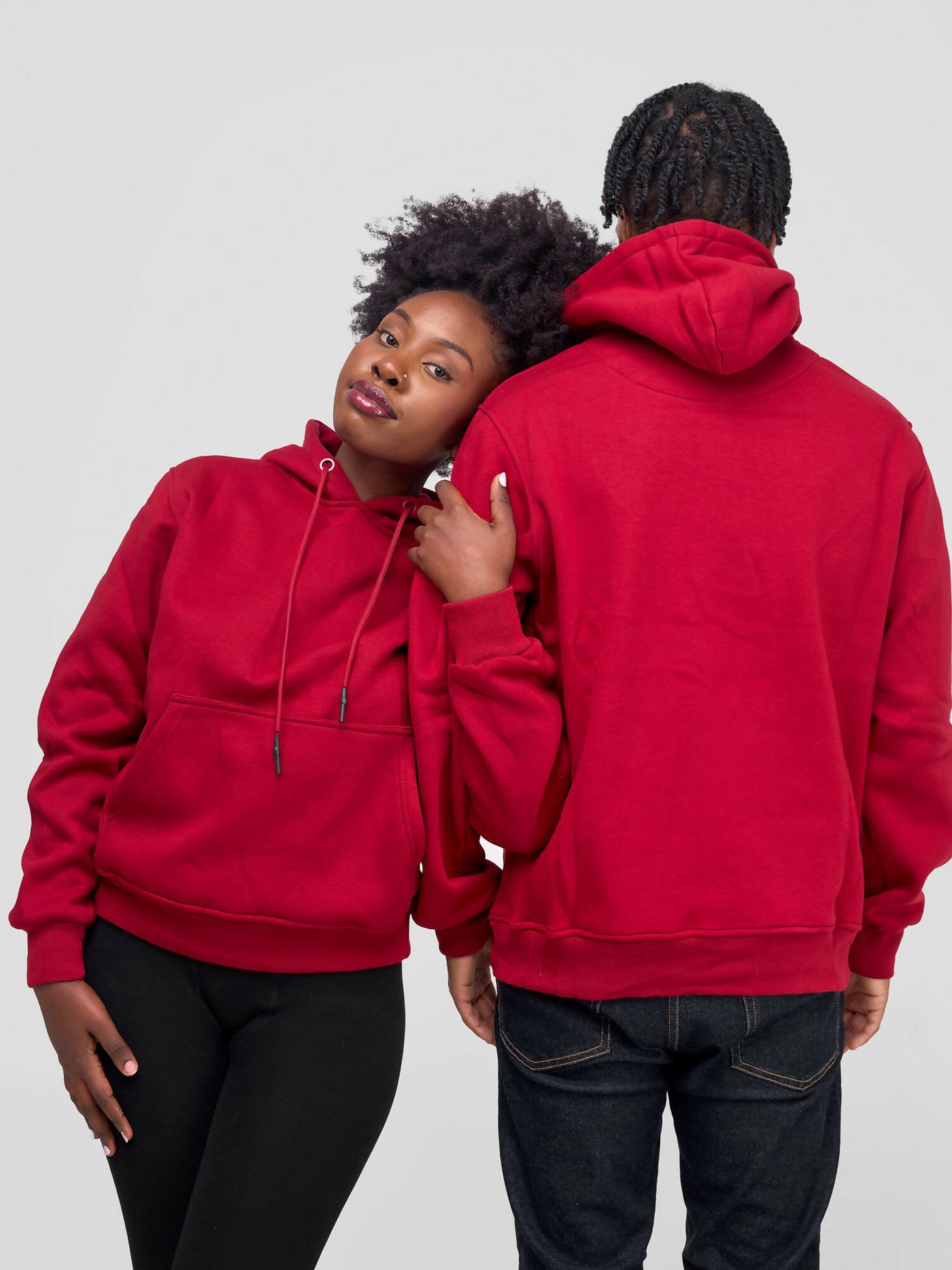 Unisex Premium Hoodie - Cherry Red