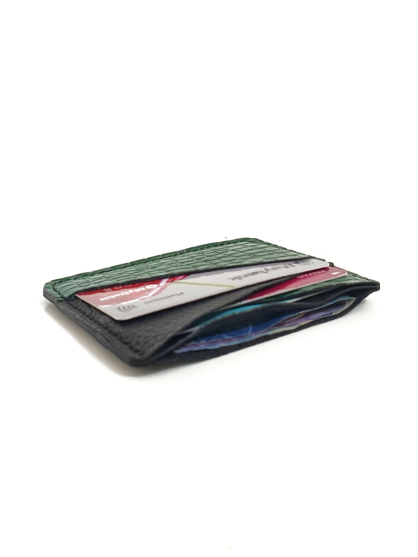 Luxaltra Neo Cardholder Wallet - Black / Emerald