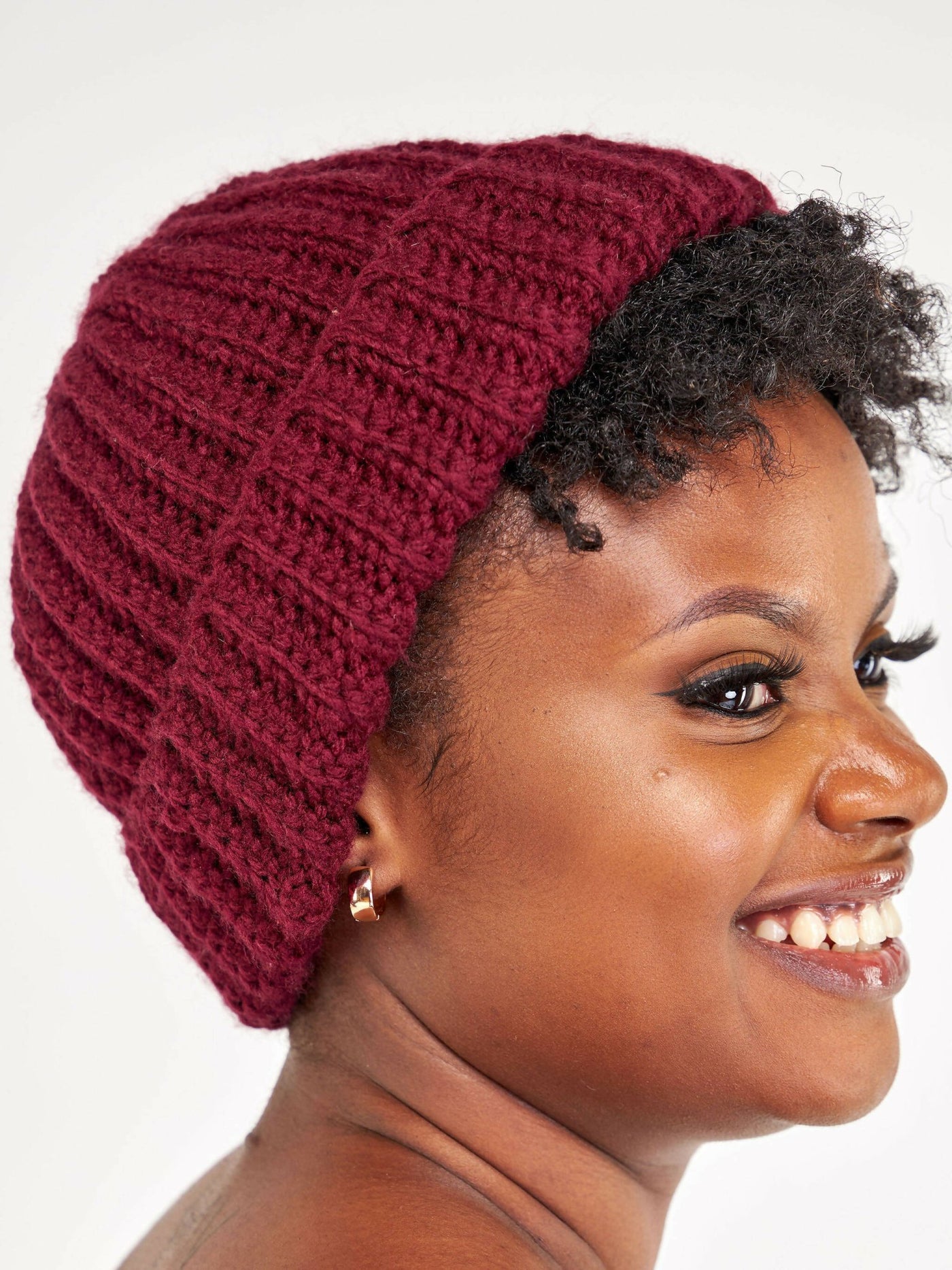 Infy Knit Wear Beanies - Maroon - Shopzetu