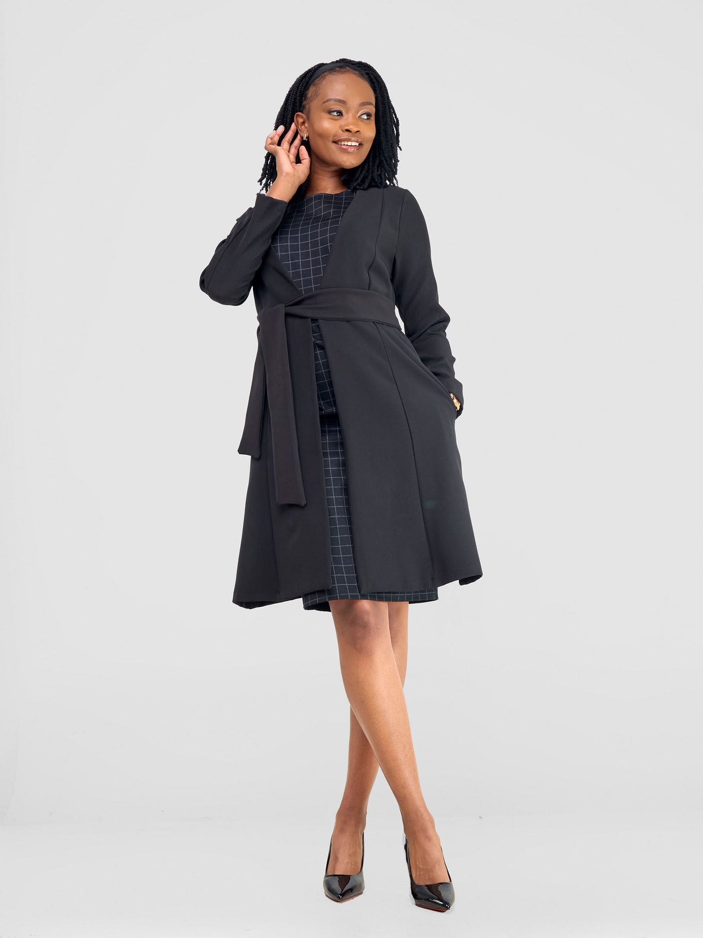 Paji Dress Coat - Black