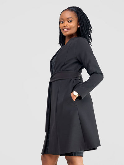 Paji Dress Coat - Black