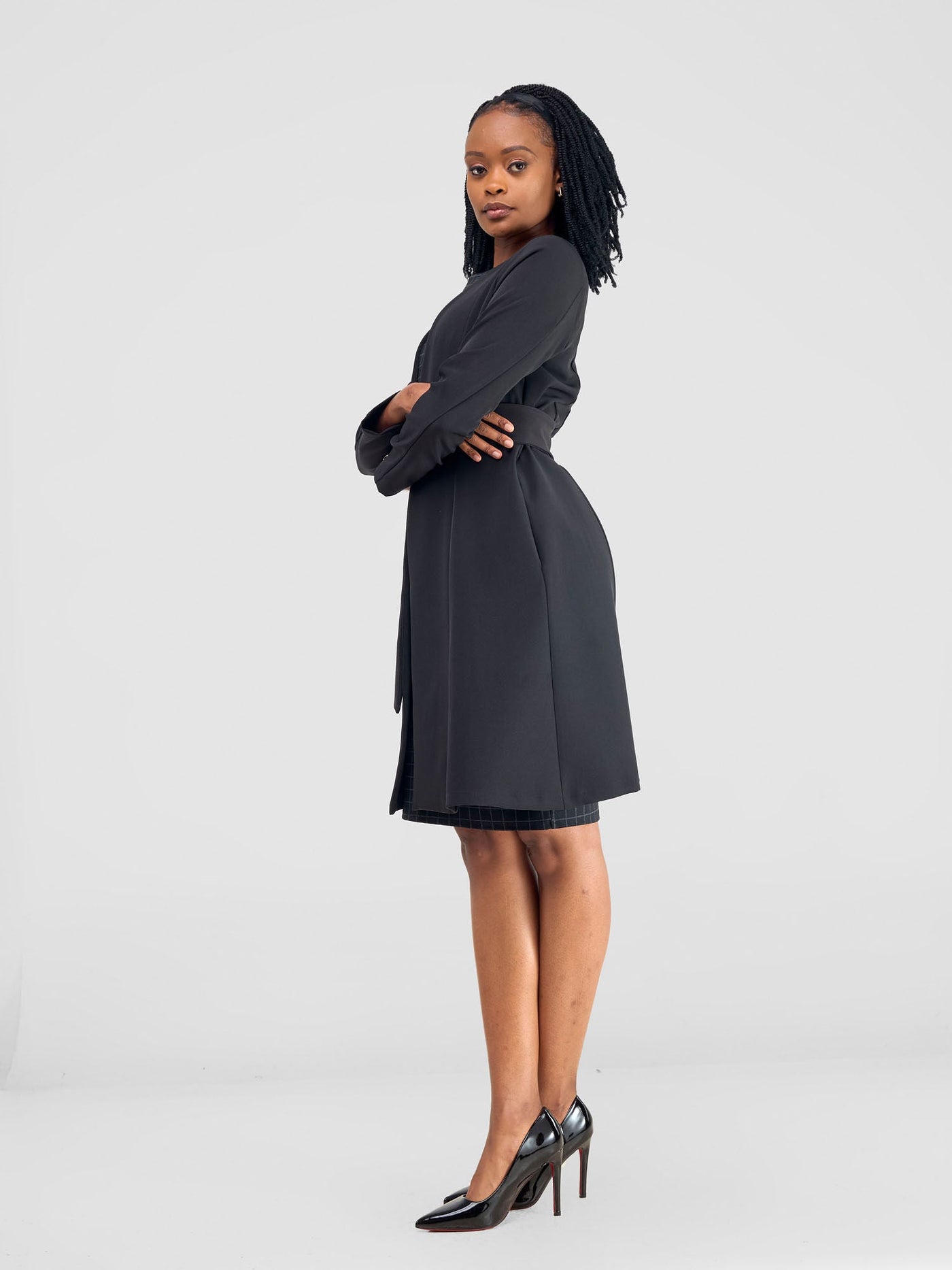 Paji Dress Coat - Black