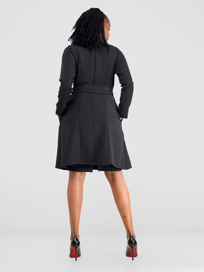 Paji Dress Coat - Black