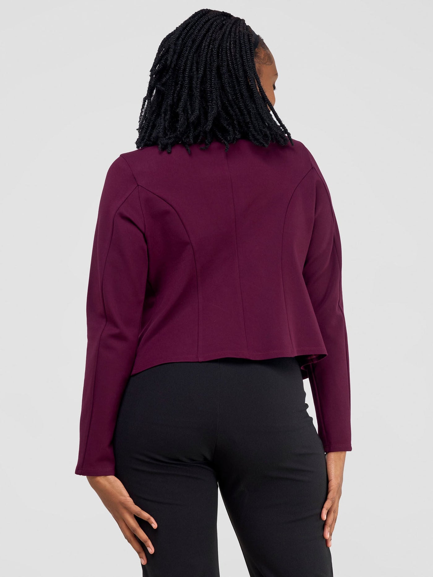 Basic Ali Jacket - Burgundy