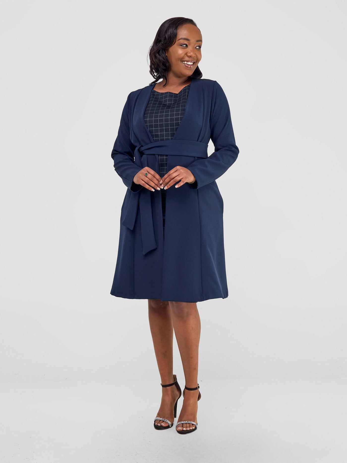 Paji Dress Coat - Navy