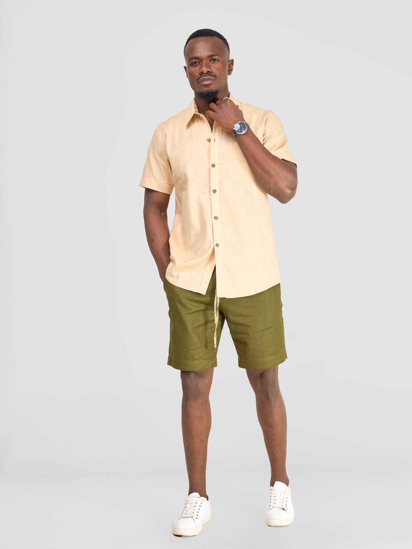 Savannah Men's Drawstring Shorts (Regular) - Hunters