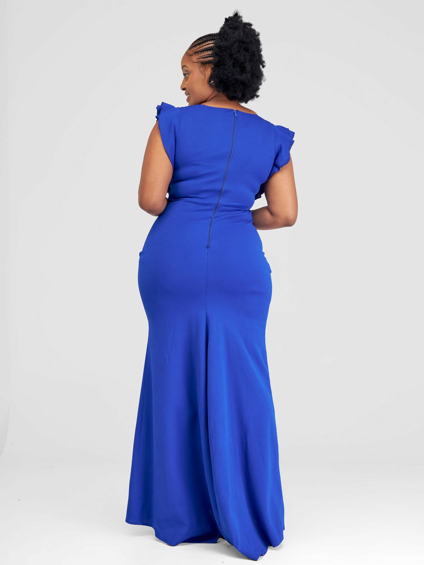 Therose Empire Raffy Gown - Blue