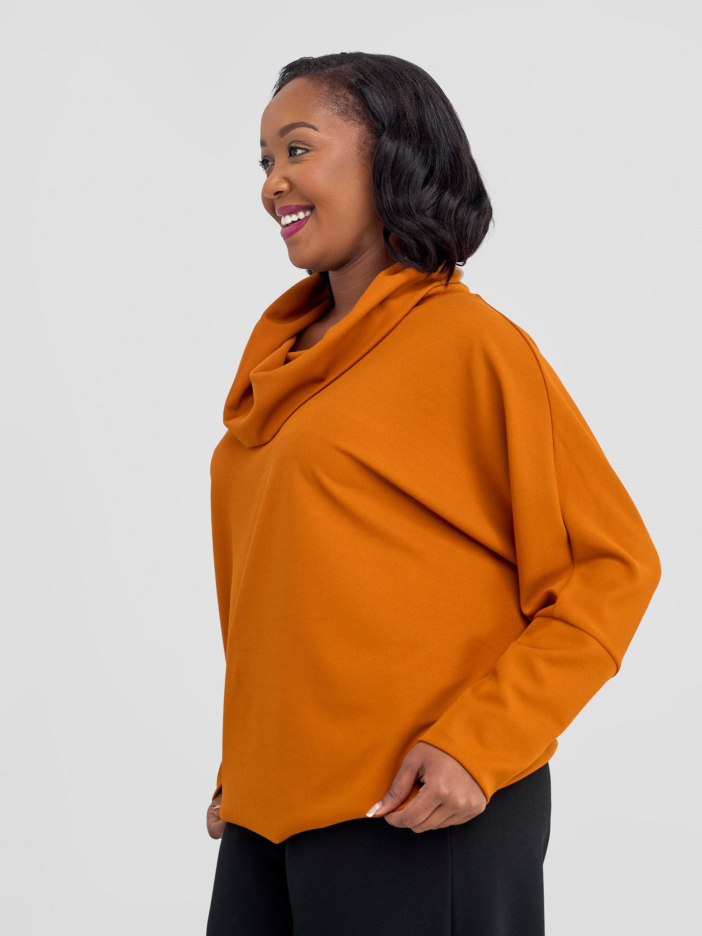 Vivo Wila Cowl Tunic - Rust