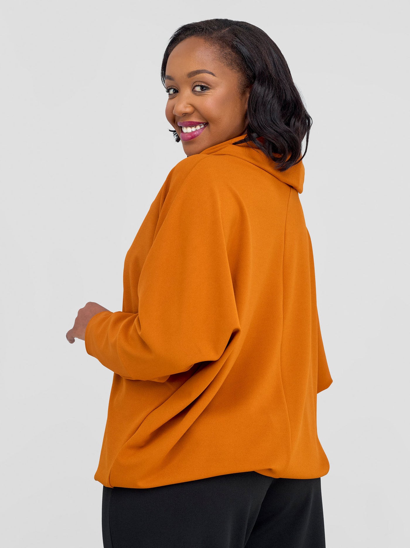 Vivo Wila Cowl Tunic - Rust