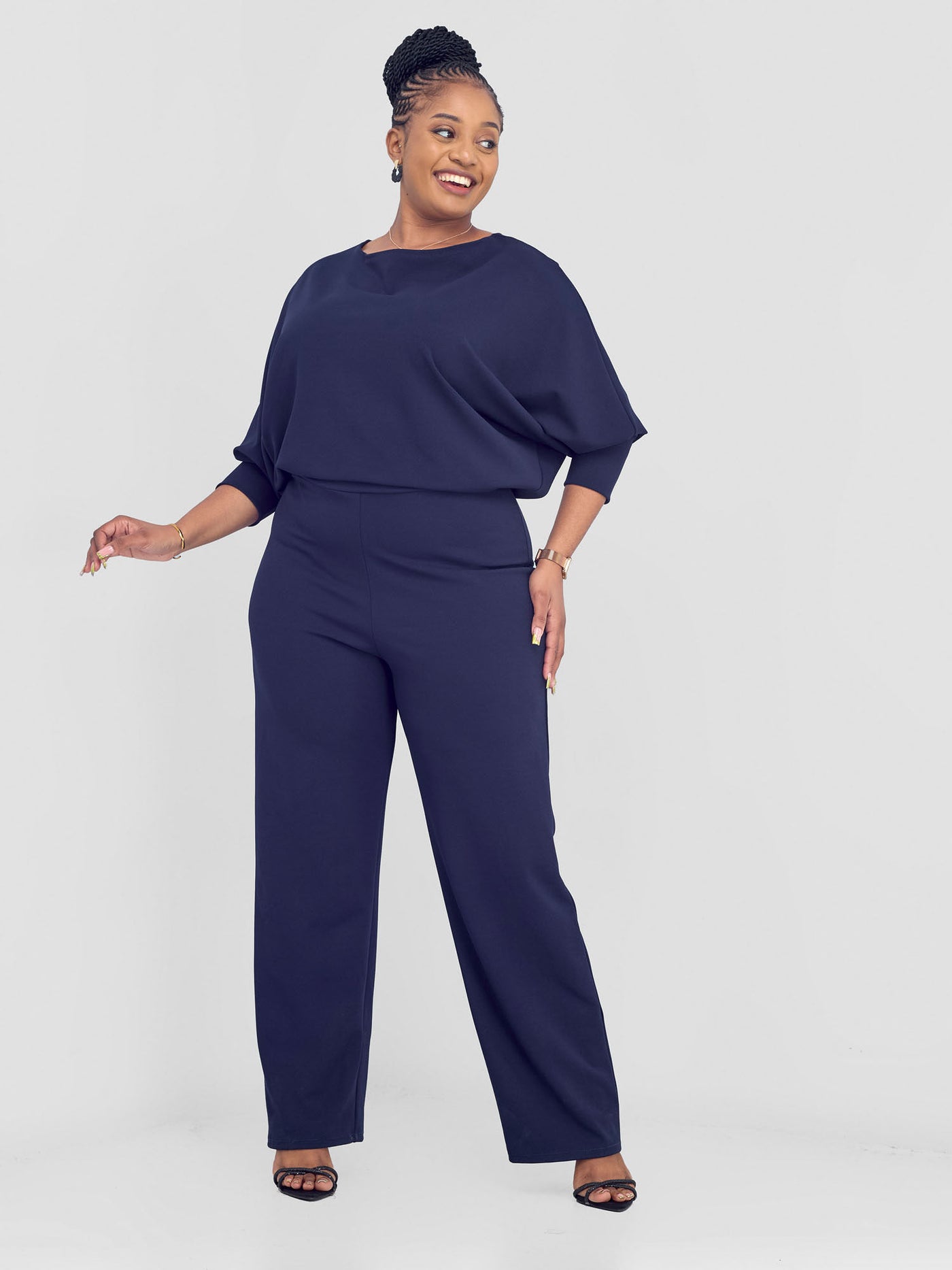 Wila Jumpsuit - Navy Blue